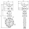 Marine Concentric Flange Type Electric Operated Butterfly Valve （D） HD 5314