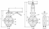 Marine Concentric Wafer Type Manual and Spiral Manual Operated Butterfly Valve HD 531