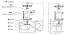 Marine MANUAL & HYDRAULICAL OPERATED STOP CHECK VALVE HDJV31-00